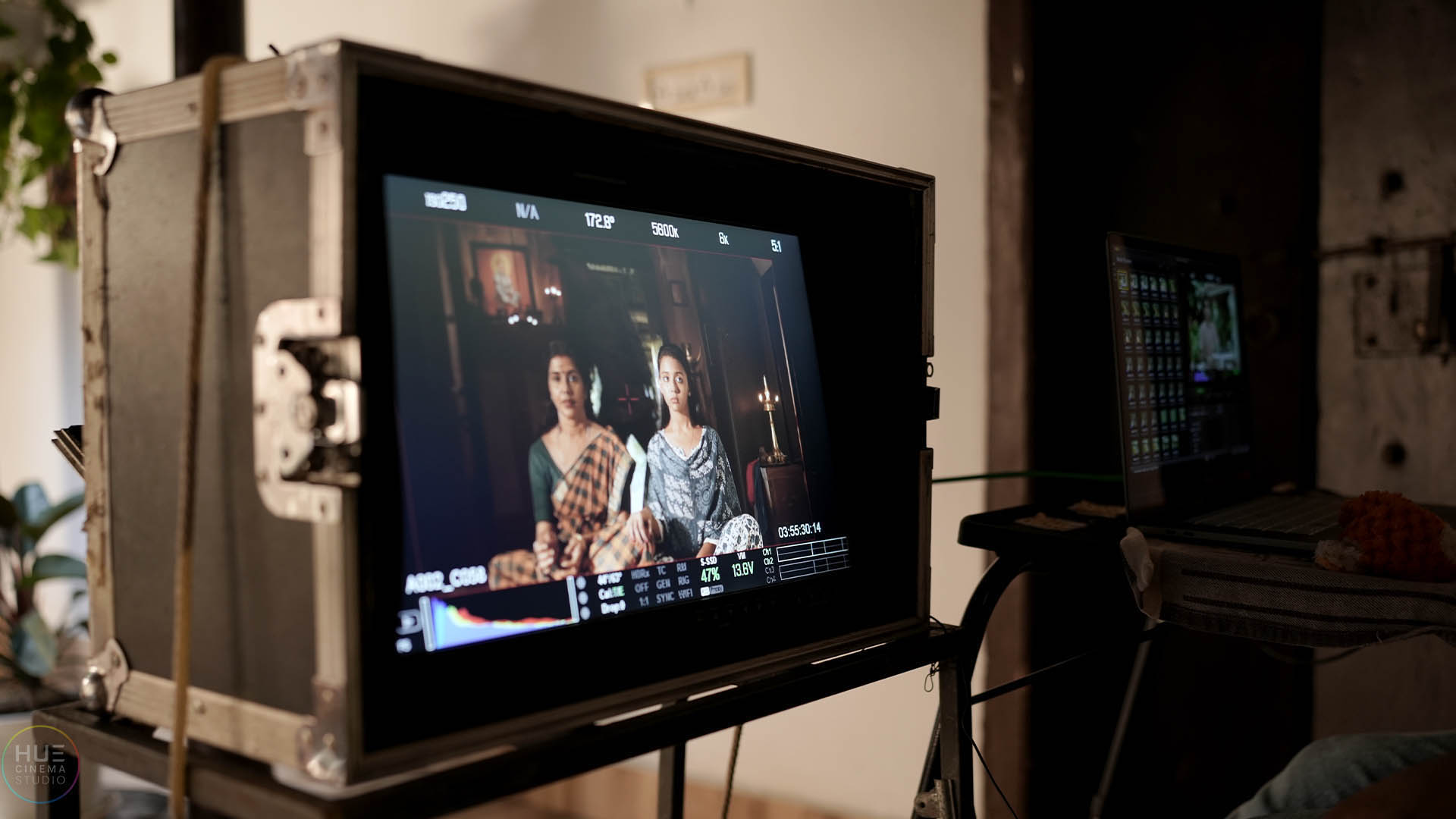 Hue Cinema Studio cinematic branding and video production studio creating ads and brand films in Kerala.