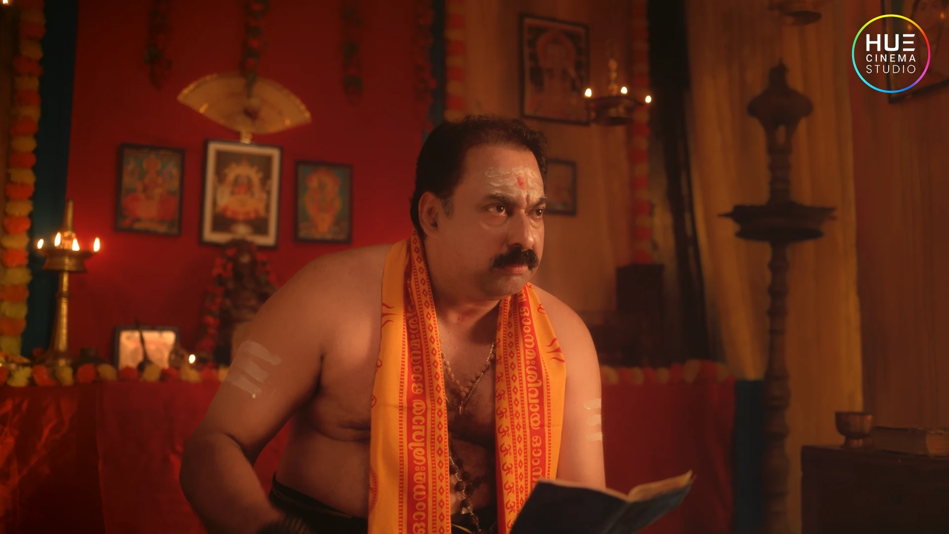 Sanju Nedumkunnen in a still from Jolsiyan, an ad film produced by Hue Cinema Studio and directed by Haran Reddi for Adi Group of Institutes.
