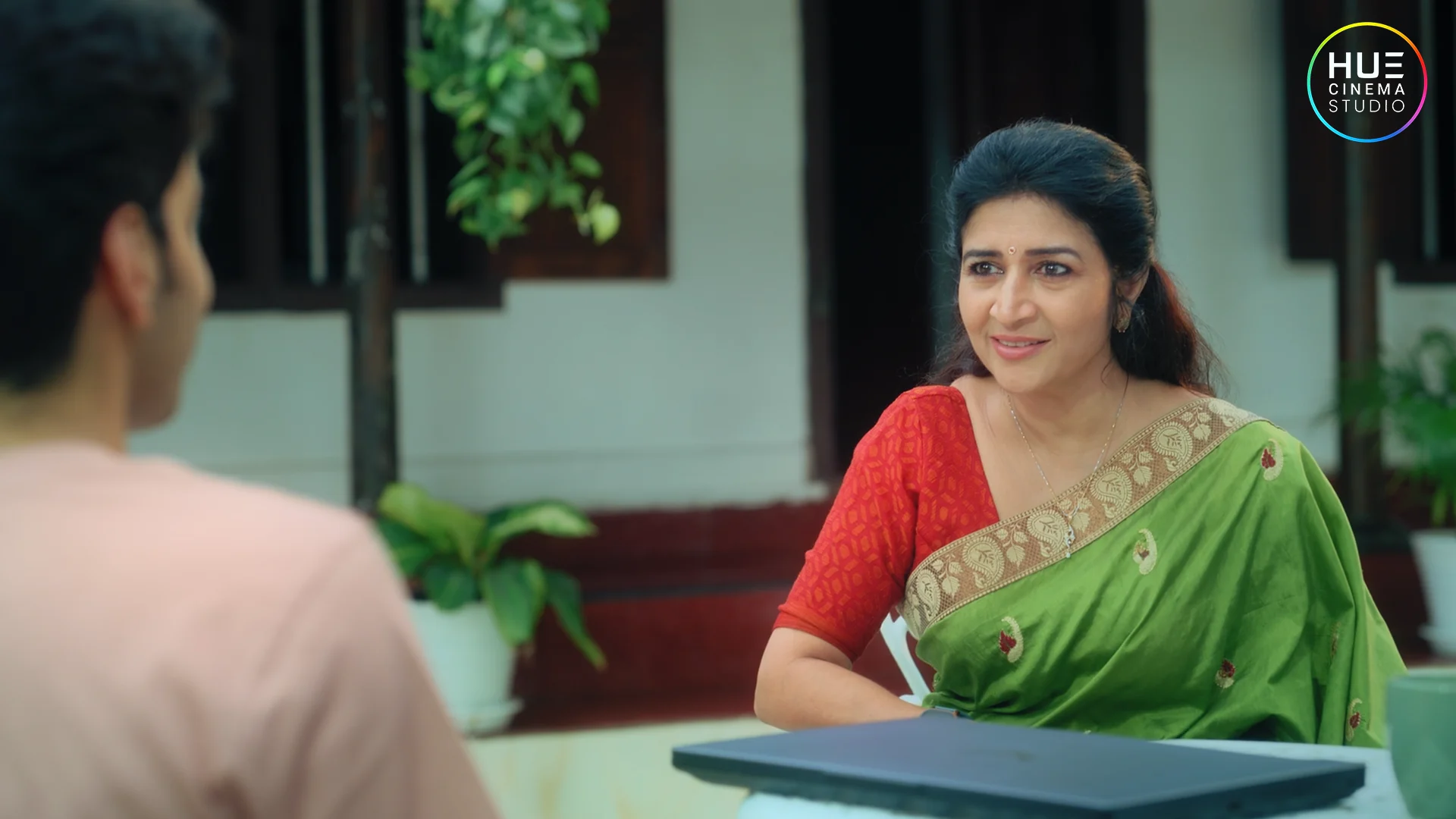 Actress Neena Kurup in a still from Turning Point, an ad film directed by Haran Reddi for Adi Group of Institutes.